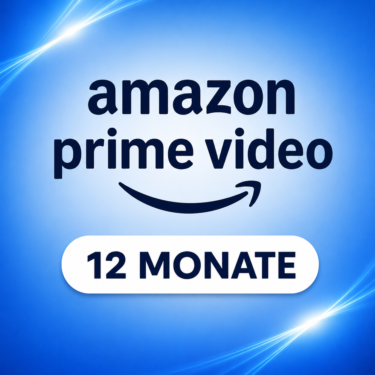 Amazon Prime Video 12 months | New Account | 4K Streaming | Ad-free | Immediate digital delivery