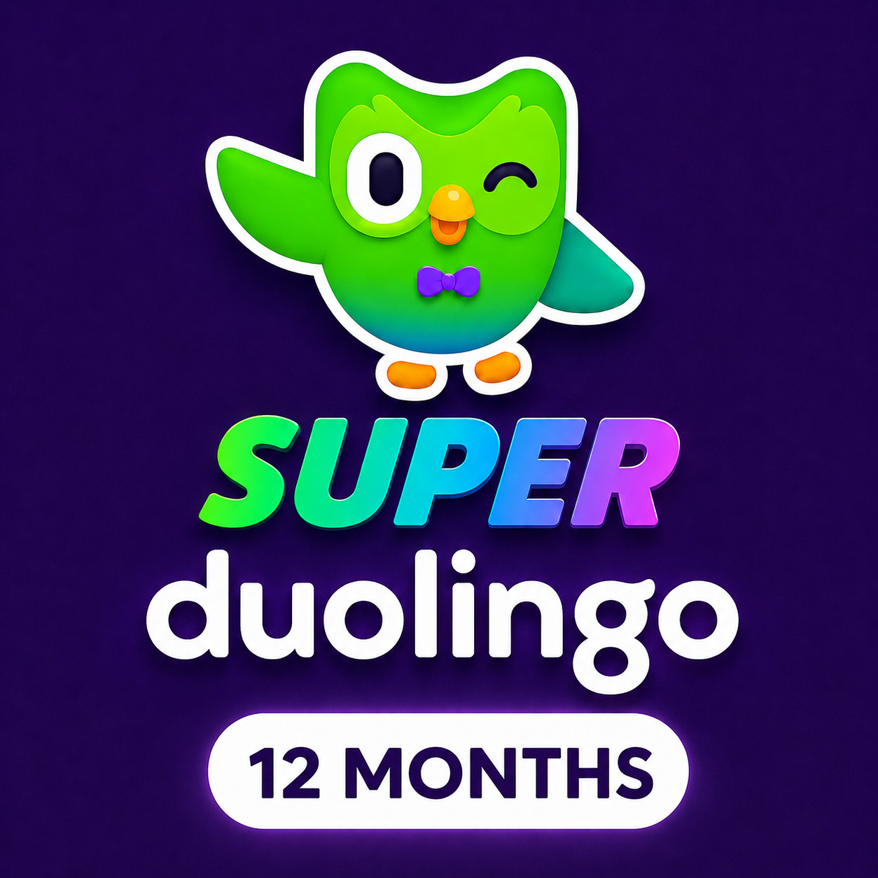Duolingo Super 12 months | Premium Access | All languages ​​| Instant activation & digital delivery